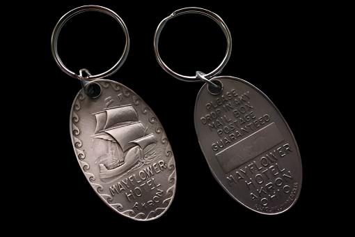 Mayflower Hotel Keychain