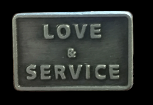 Love & Service Lapel Pin