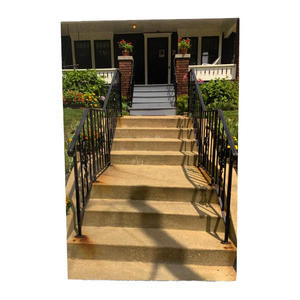 Picture/Postcard of the 12 Steps Leading to Dr. Bob's Home