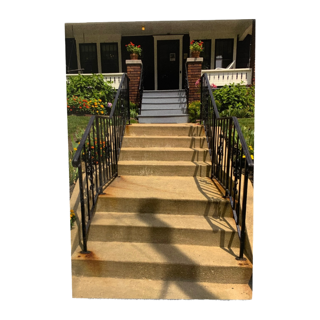 Picture/Postcard of the 12 Steps Leading to Dr. Bob's Home